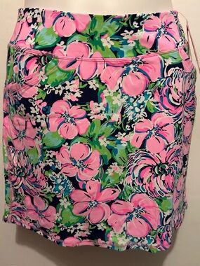 NEW - Lilly Pulitzer - Maryana Skort - High Tide Tall Order -Floral- Size: Large